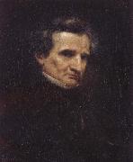 Gustave Courbet Portrait of Hector Berlioz Spain oil painting artist